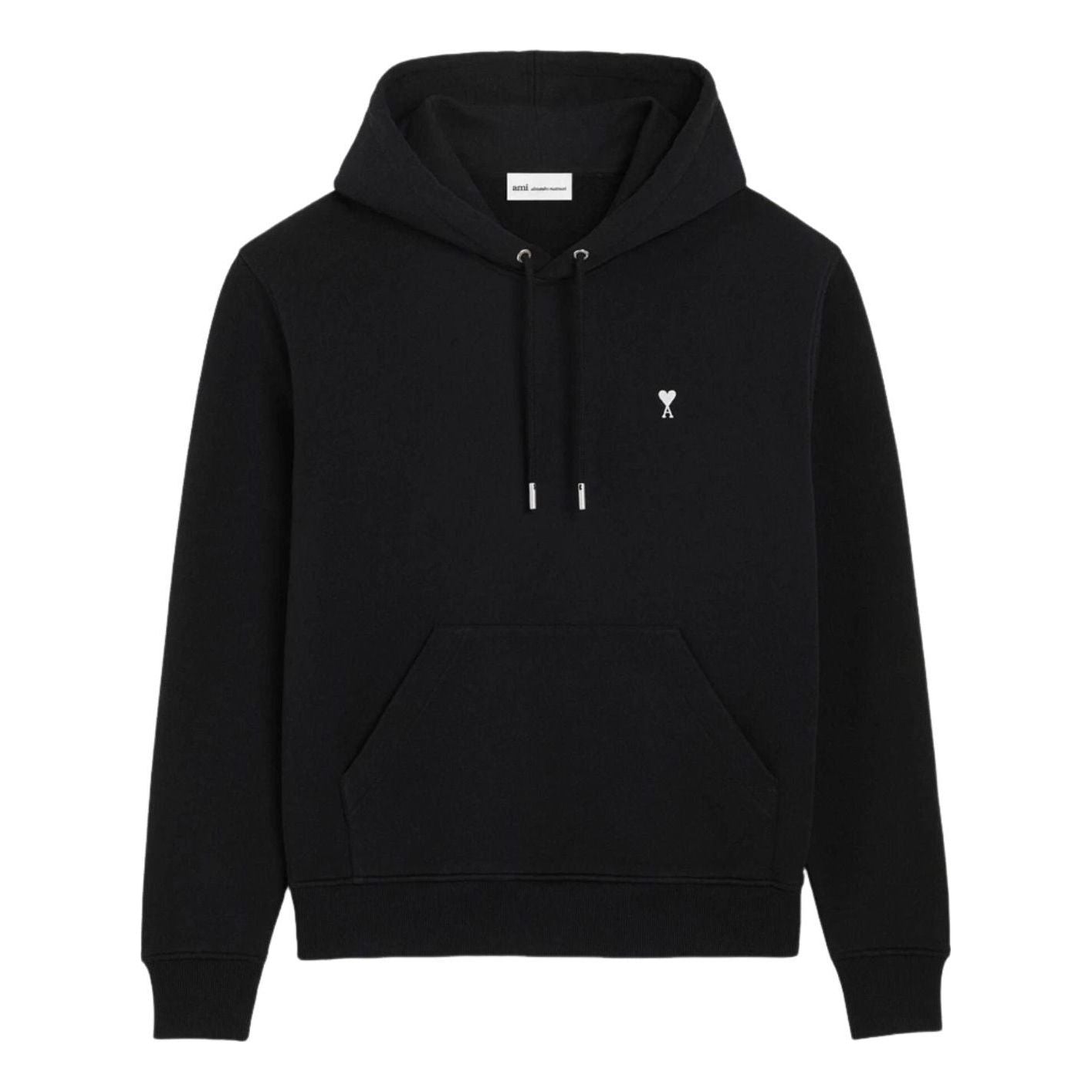 AMI de Heart Hoodie 'Black' HSW764-730-045