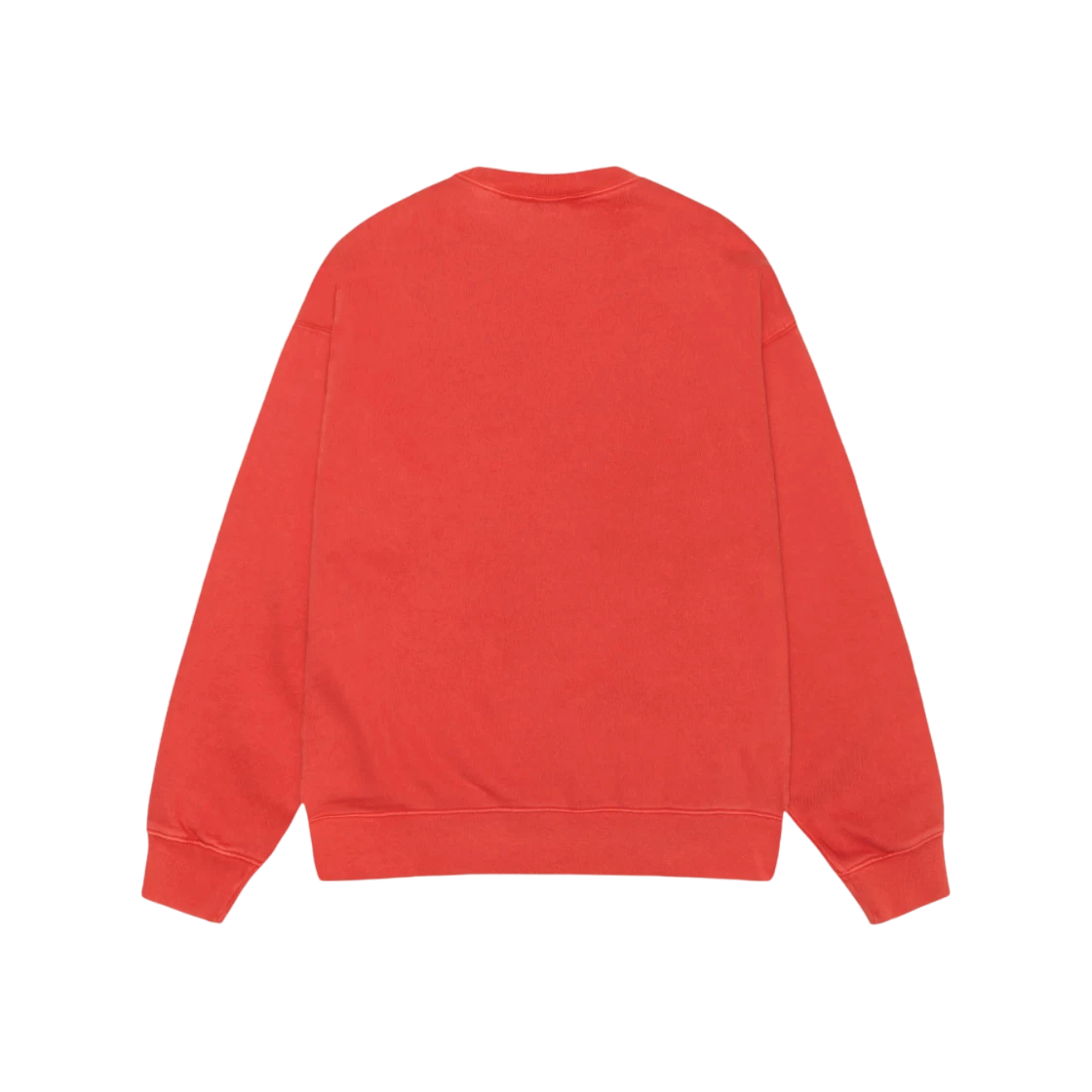 Nike x Stussy Pigment Dyed Fleece Crew Sweater 'Habanero Red' FQ3015-642