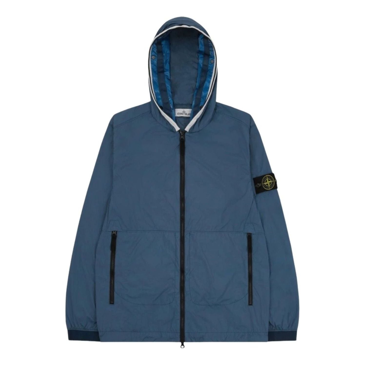 STONE ISLAND Nylon-Tc Hooded Jacket 'Blue' 761541131-V0046