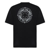 STONE ISLAND Outline Compass Regular Fit T-Shirt 'Black' L1S1521000-01S0284-V0029