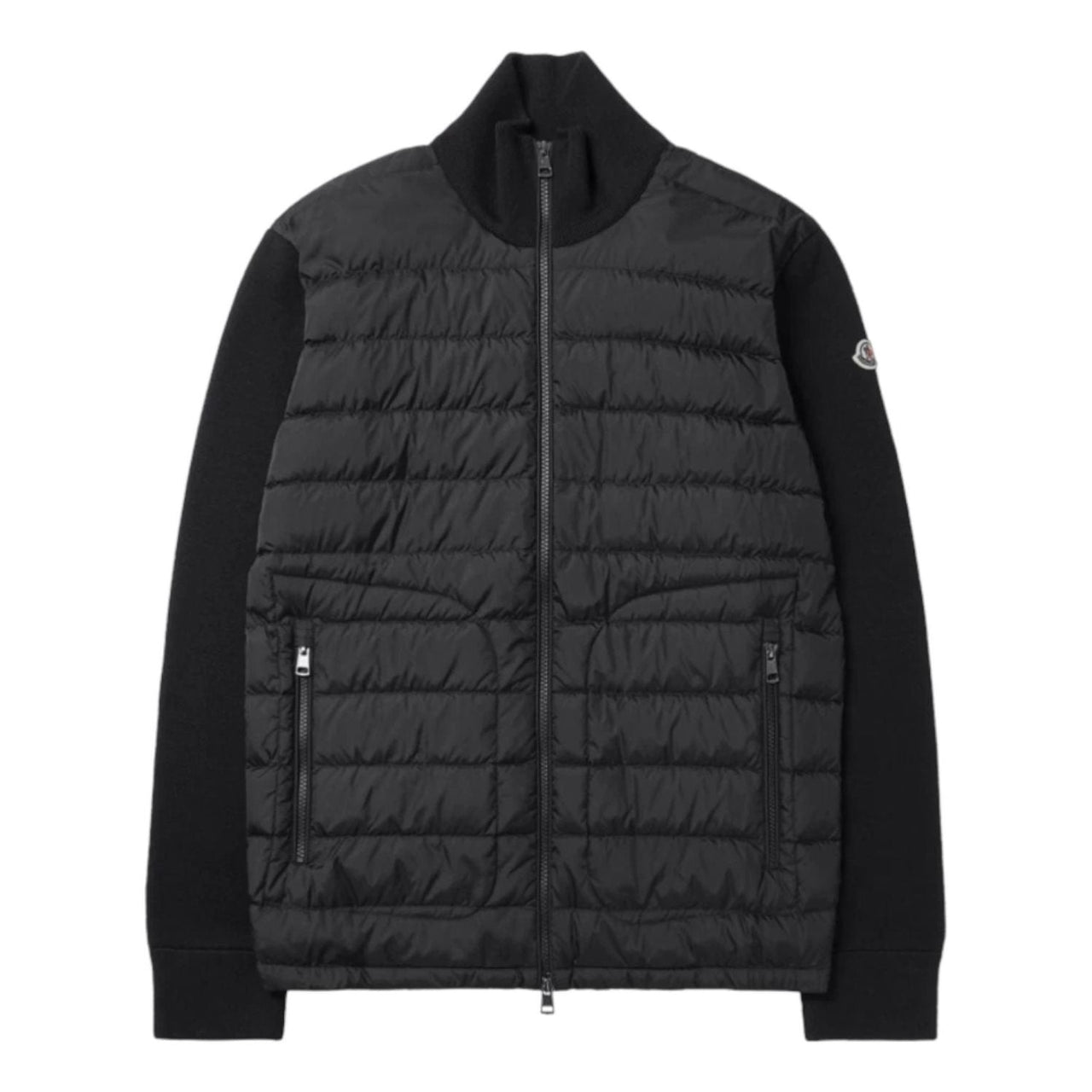 Moncler Padded Wool Cardigan Jacket 24FW 'Black' J2-091-9B50700-A9341-999