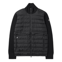 Moncler Padded Wool Cardigan Jacket 24FW 'Black' J2-091-9B50700-A9341-999