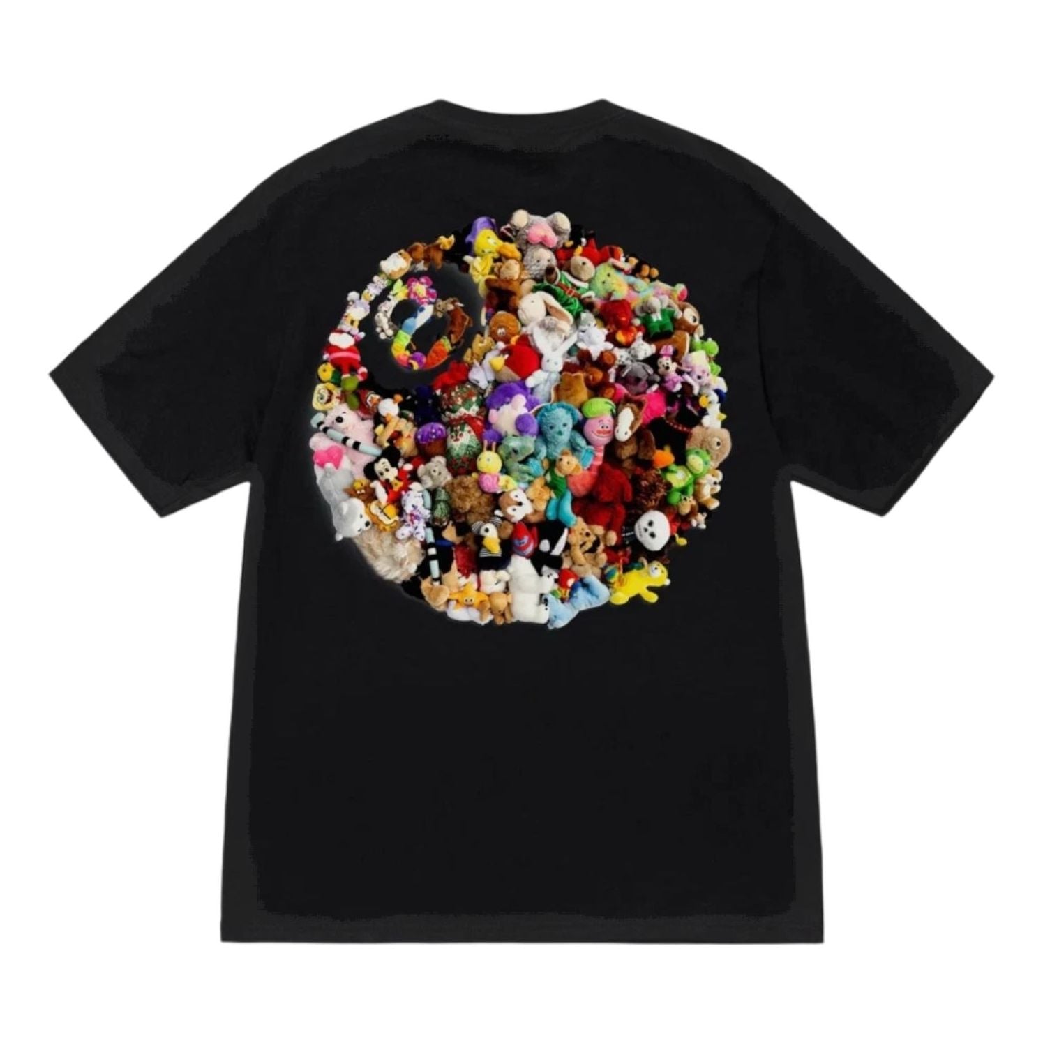 Stussy Plush T-Shirt 'Black' 1904927-BLK