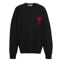 AMI Knitwear T-Shirt 'Black' UKS838-018-009