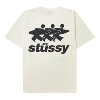 Stussy Surfwalk Pigment Dyed T-Shirt 'Natural' 1905063-WHIT