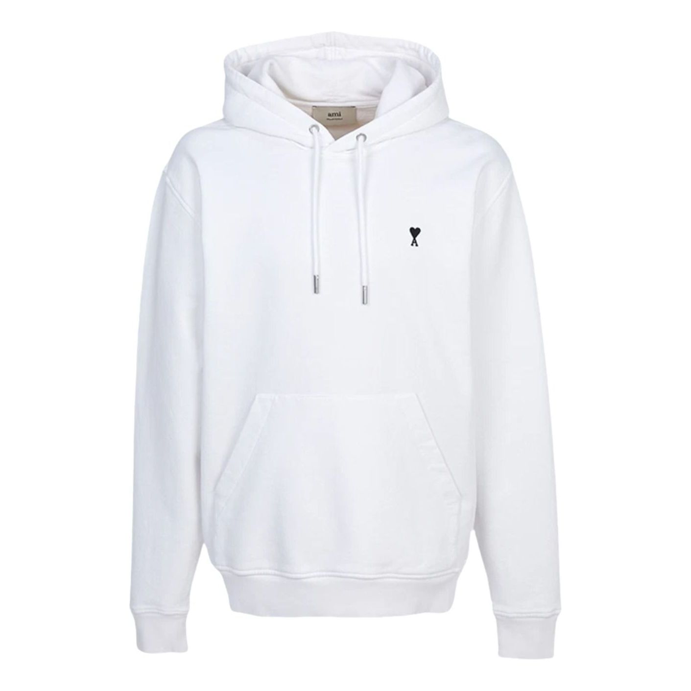 AMI de Heart Hoodie 'White' HSW764-730-100