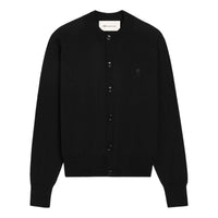 (WMNS) AMI de Heart Cardigan 'Black' FKC386-KN0039-0180