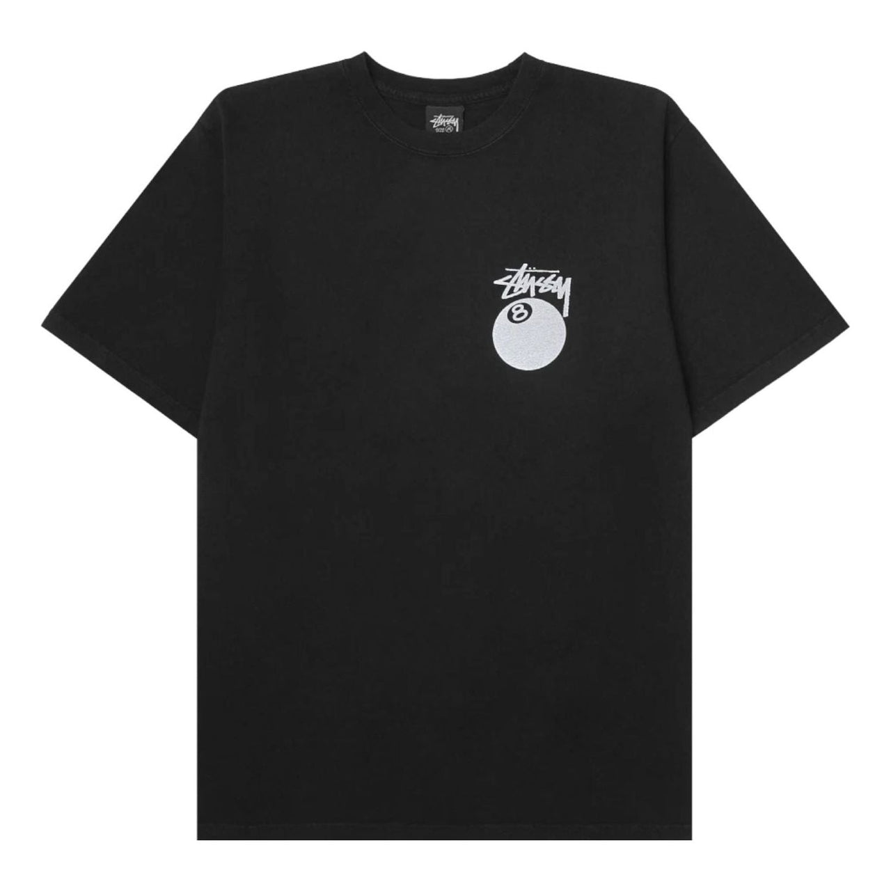 Stussy 8 Ball Pigment Dyed T-Shirt 'Black' 1905022-BLK