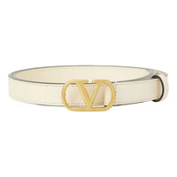 (WMNS) Valentino SS26 V-Logo Signature Belt 'White' T0SM7IYRREN