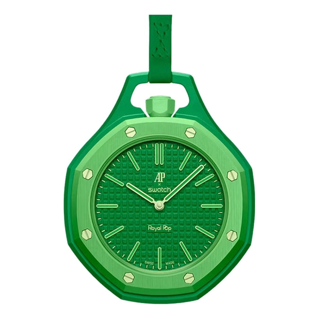 Swatch X Audemars Piguet Bioceramic Royal Pop 'Green Eight' SSX03G100N