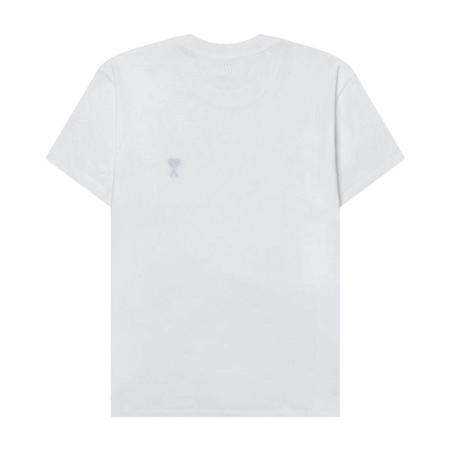 AMI Small Heart Logo T-shirt 'White' BFUTS035-724-100