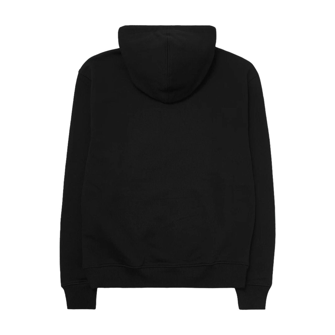 AMI Small Heart Logo Loop Bag Hoodie 'Black' BFUSW235-730-001
