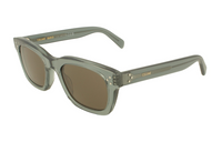 CELINE Acetate Irregular Shape Sunglasses Men's Gray