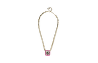 CHANEL Necklaces Women's Pink