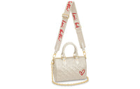 LOUIS VUITTON Limited Edition Speedy Bandouliere 22 Ivory
