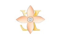 LOUIS VUITTON Idylle Blossom Reversible Stud Pink And Yellow Gold And Diamond - Per Unit
