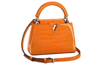 LOUIS VUITTON Capucines Crocodile Leather Capusin Shoulder Crossbody Handbag Mini Women's Imperial Topaz