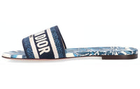 DIOR Dway Slip-Resistant Slide Slippers Women's Blue