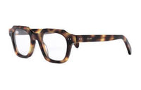 CELINE Acetate Irregular Shape Optical Sports Frame Women's Tortoiseshell