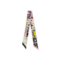 HERMES Silk Scarves Women's Blue