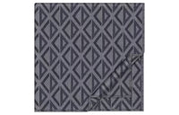 DIOR CD Diamond Shawls Men Marine Blue