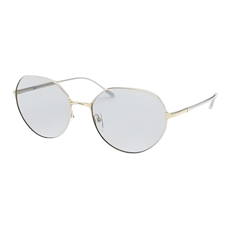PRADA - Oval Sunglasses Unisex Gold