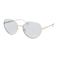 PRADA - Oval Sunglasses Unisex Gold