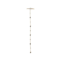MIU MIU Metal Hair Clips Women's Gold