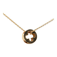 LOUIS VUITTON 2000-2023 18K Yellow Gold Empreinte Pendant Necklace