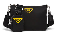 PRADA Nylon Crossbody Bag Shoulder Bag Men's Black