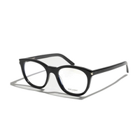 SAINT LAURENT Acetate Rectangular Eyeglass Frames Women's Black