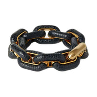 Loro Piana Brass Bracelets Women's Marine Blue