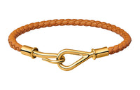 HERMES Leather Bracelets Unisex