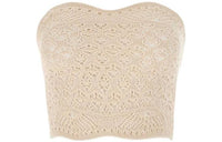 SAINT LAURENT Strapless Tops Women's Beige