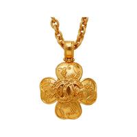 CHANEL 1996 Clover Necklace
