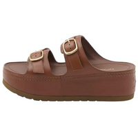CELINE Slip Resistant Slide Slippers Women's Brown