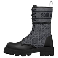 DIOR D-Major Ankle Boots Women's Black