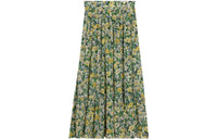CELINE Casual Long Skirts Women's Green
