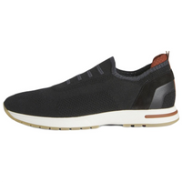 Loro Piana Low-Top Casual Shoes Women's Black