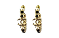 CHANEL Earrings Women's Gold
