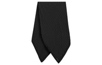 SAINT LAURENT Silk Scarves Men's Black