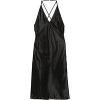 SAINT LAURENT Silk Backless Slip Dress