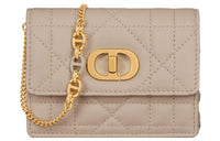 DIOR Sheepskin Crossbody Bag, Shoulder Bag Women's Rouge Beige
