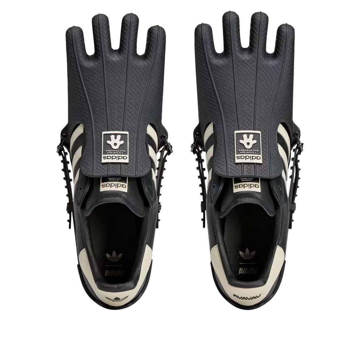 (WMNS) adidas x AVAVAV Superfinger Superstar 'Black Cream White' JP7141
