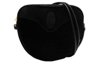 SAINT LAURENT Cow Leather Polyester Heart-Shaped Bag Crossbody Bag Shoulder Bag Women's Black