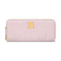 DIOR Quilting Lambskin Wallet Women's Pink