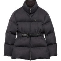 PRADA Flannel Down Jacket