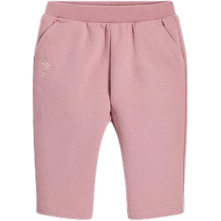 Infant And Toddler DIOR Knitted Sweatpants Pink