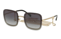 CHANEL Sunglasses Women's Light Gold