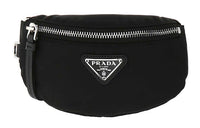 PRADA Nylon Clutch Unisex Black